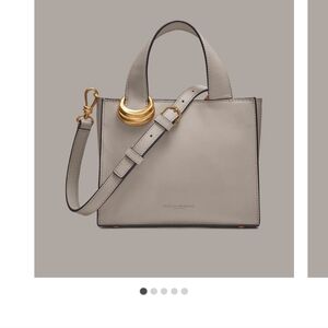 NEW Donna Karan Hewlett leather handbag (small)